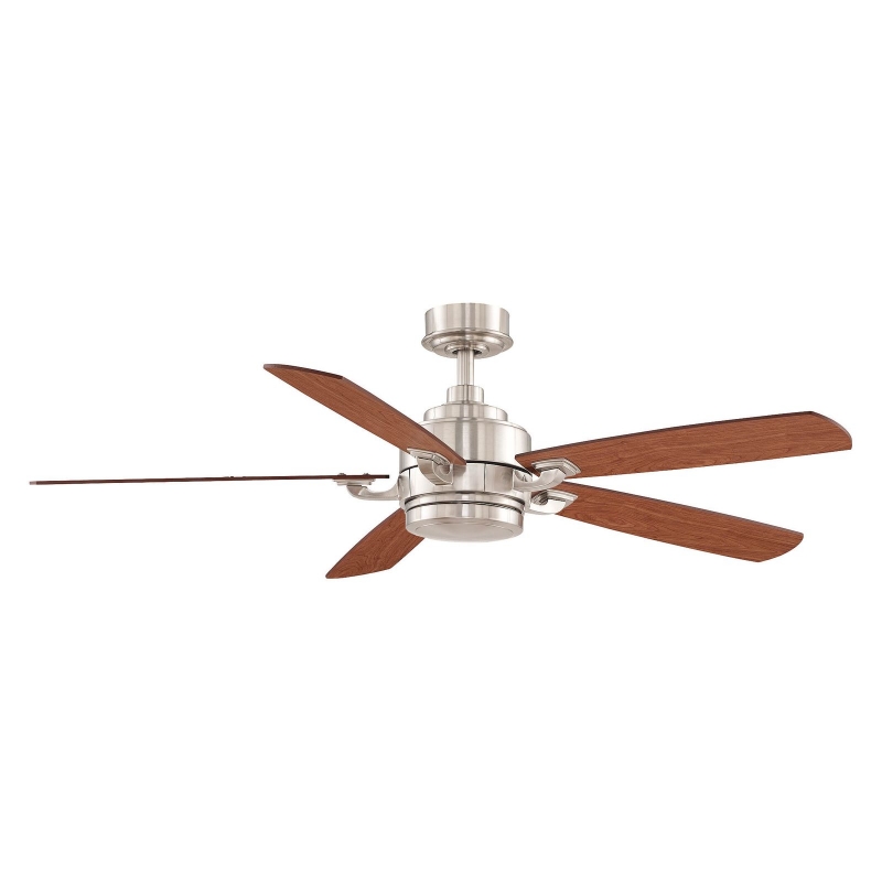 The Benito Chrome Ceiling Fan With Light By Fanimation Anemis